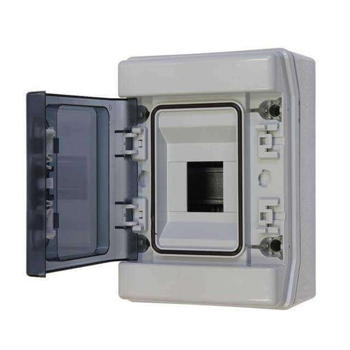 Digital Electric - Coffret de distribution 4 modules - 231x166x110 IP65 - Réf : 07112