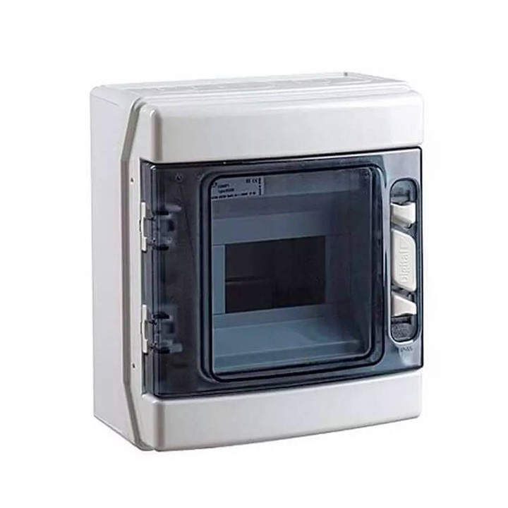 Digital Electric - Coffret de distribution étanche 6 modules - 231x202x113 IP65 - Réf : 07114