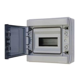 Digital Electric - Coffret de distribution étanche 6 modules - 231x202x113 IP65 - Réf : 07114