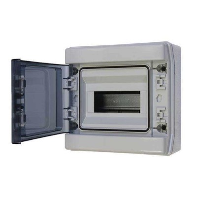 Digital Electric - Coffret de distribution étanche 6 modules - 231x202x113 IP65 - Réf : 07114