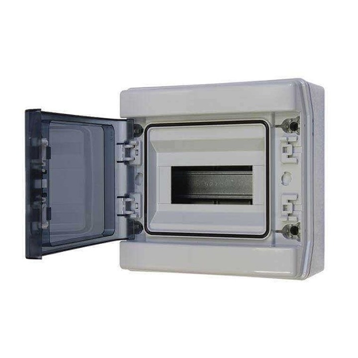 Digital Electric - Coffret de distribution étanche 6 modules - 231x202x113 IP65 - Réf : 07114