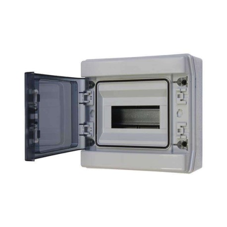 Digital Electric - Coffret de distribution étanche 8 modules - 231x238x118 IP65 - Réf : 07116