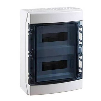 Digital Electric - Coffret de distribution étanche 2x12 modules - 436x310x148 - IP65 - Réf : 07120