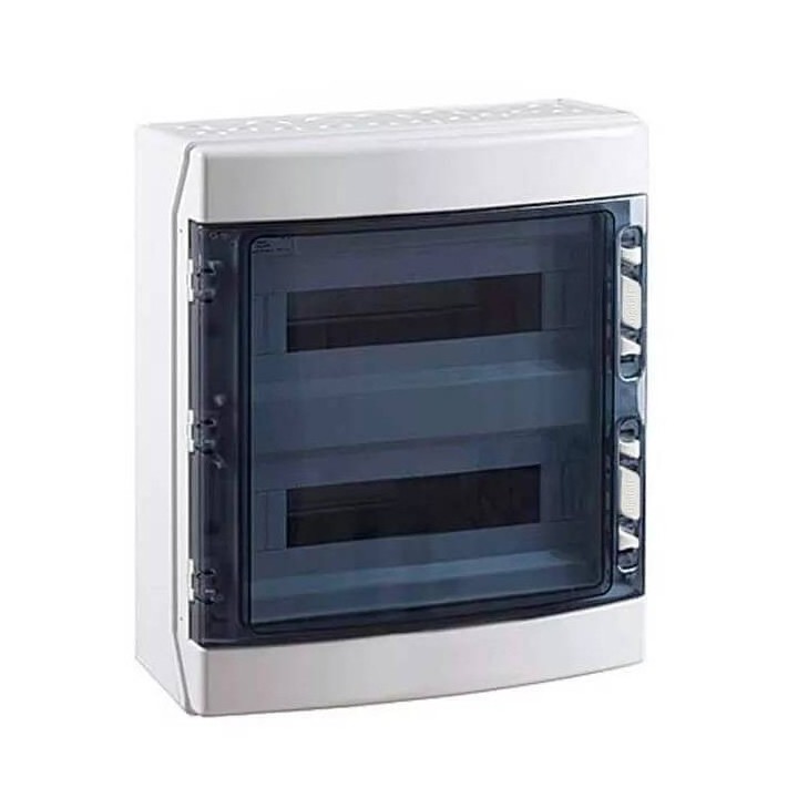 Digital Electric - Coffret de distribution étanche - 2x18 modules - 436x418x148 - IP65 - Réf : 07121