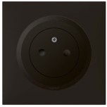 Legrand - Lot de 10 Prises de courant complètes 2P+T noires dont 1 OFFERTE - Dooxie One - 16A - Réf : 600535(10)