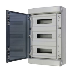 Digital Electric - Coffret de distribution étanche - 3x18 modules - 586x418x148 - IP65 - Réf : 07124