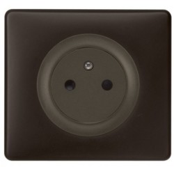 Legrand Céliane - Lot de 10 prises complètes 2P+T noires dont 1 OFFERTE - Finition affleurante - Réf : B0001(10)