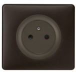 Legrand Céliane - Lot de 10 prises complètes 2P+T noires dont 1 OFFERTE - Finition affleurante - Réf : B0001(10)