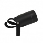 Miidex Lighting - Lot de 10 Projecteurs Piquet Slim dont 1 GRATUIT (sans ampoule) 230V GU10 Noir IP65 - Réf : 70283(10)