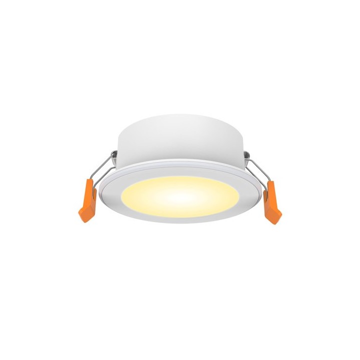 Krisane - Spot LED CCT - 6W - 3000-4000-6500K - avec bague lumineuse - Réf : KRI24080