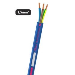 Câble FRN1X6G3 (Rigide) - 3G1.5 mm² - Coupe au mètre - Réf : FRN1X6G33G1.5