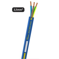 Câble FRN1X6G3 (Rigide) - 3G2.5 mm² - Coupe au mètre - Réf : FRN1X6G33G2.5