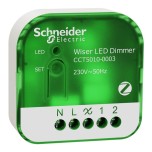 Schneider - Wiser - micromodule variateur de lumière avec ou sans neutre - zigbee - Réf : CCT5010-0003