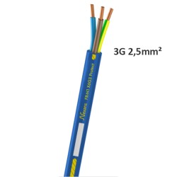 Câble FRN1X6G3 (Rigide) - 3G2.5 mm² - Coupe au mètre - Réf : FRN1X6G33G2.5