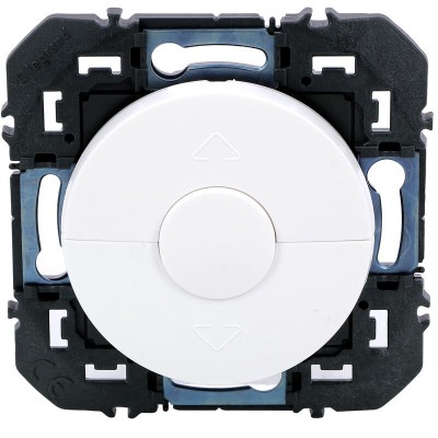 Legrand - Poussoir pour commande volets roulants dooxie finition blanc - Réf : 600022