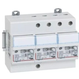 Legrand - Parafoudre pour protection tableau de distribution avec protection intégrée type2 Imax 12kA/pôle - 3P+N - Réf : 003973