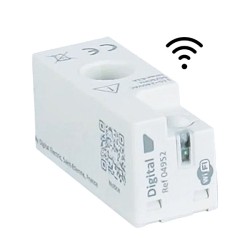 Digital Electric - Compteur d’énergie connecté Powerfly - WiFi 2,4 GHz - Courant max ≥ 60 A - Réf : 04952