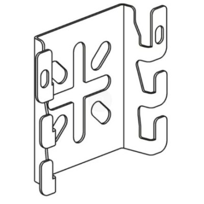 Legrand - Console sans vis CM50XL Cablofil CF54, CF105, ZF31 - fixation murale et sol charges légères à moyennes - Réf : 586130