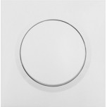 Legrand - Poussoir simple dooxie 6A 250V~ Livré avec Plaque Carrée Blanche - Réf : 600004-P