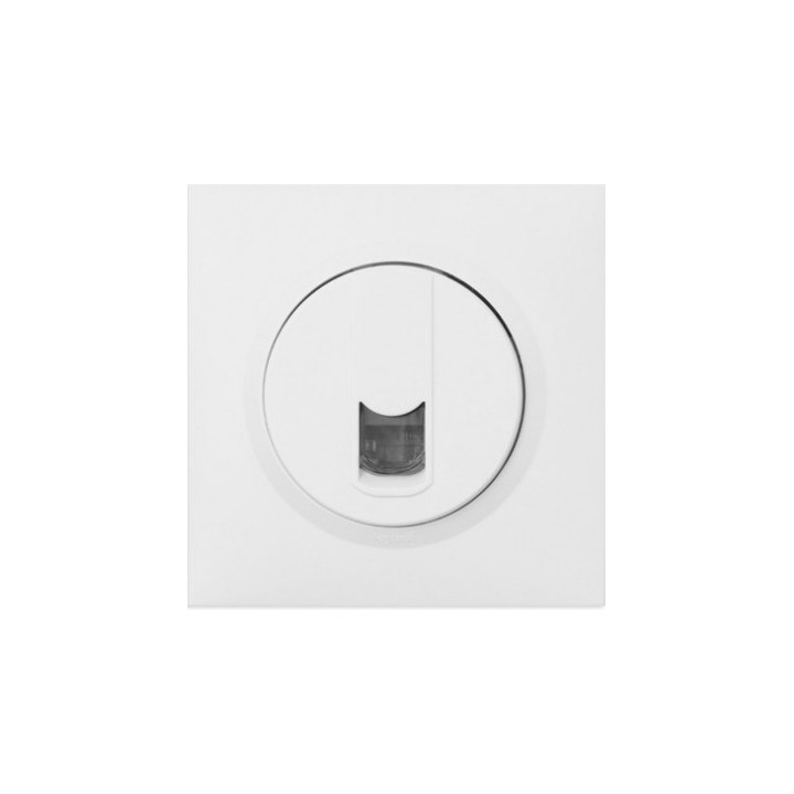 Legrand - Prise blindée RJ45 cat6 FTP dooxie - Livré avec Plaque Carrée Blanche - Réf : 600376-P