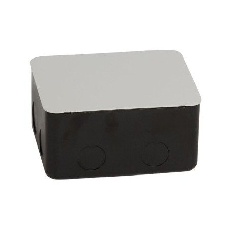 Legrand - Boîte d'encastrement dalle béton - 60 mm - pour Pop up de sol 4 modules - Réf : 054001