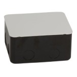 Legrand - Boîte d'encastrement dalle béton - 60 mm - pour Pop up de sol 4 modules - Réf : 054001