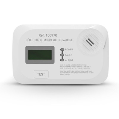 Miidex Lighting - Détecteur de monoxyde de carbone - Réf : 100970