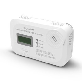 Miidex Lighting - Détecteur de monoxyde de carbone - Réf : 100970