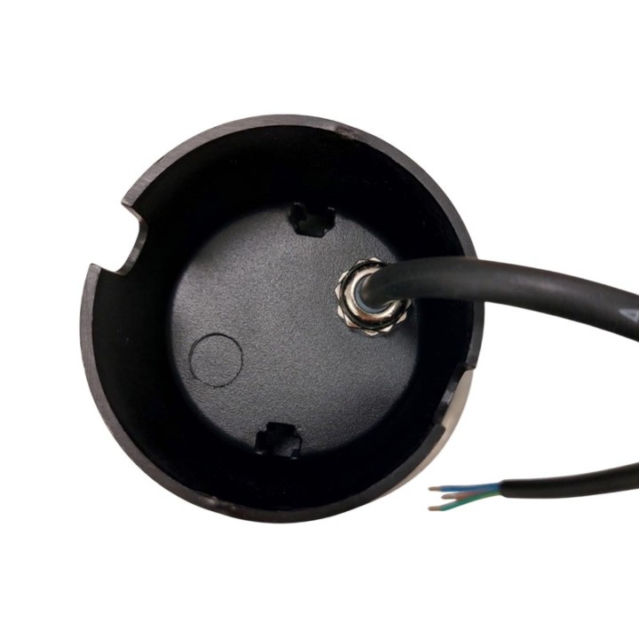 Krisane - Spot encastrable sol - IP65 - douille GU10 (sans ampoule) - Aluminium - Réf : KRI30110