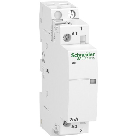 Schneider - Acti9 - Contacteur iCT - 25A - 1NO - 230/240V - 50Hz - Réf : A9C20731