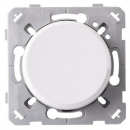 Ohmtec - EPURE - Interrupteur va et vient blanc - Réf : 4804000
