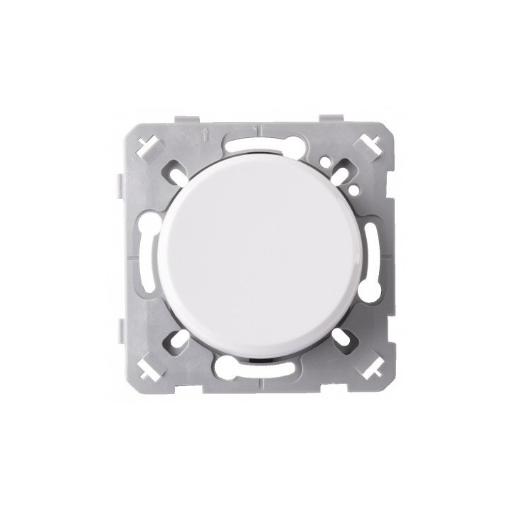 Ohmtec - EPURE - Poussoir blanc  - Réf : 480402O