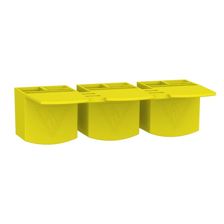 Schneider - Acti9 - iDT40 - Lot de 12 isolateurs pour dent de peigne horizontal - Réf : A9X21096