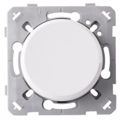 Ohmtec - EPURE - Interrupteur va et vient blanc - Réf : 4804000