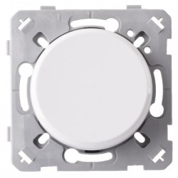 Ohmtec - EPURE - Interrupteur va et vient blanc - Réf : 4804000