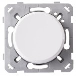Ohmtec - EPURE - Interrupteur va et vient blanc - Réf : 4804000