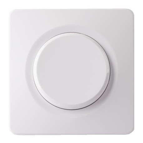 Ohmtec - EPURE - Poussoir complet - blanc  - Réf : 480402O-P