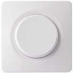 Ohmtec - EPURE - Poussoir complet - blanc  - Réf : 480402O-P