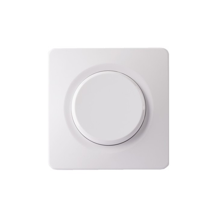 Ohmtec - EPURE - Poussoir complet - blanc  - Réf : 480402O-P