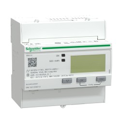 Schneider - Compteur d'énergie - TRI IEM3100 - 63A - SCHA9MEM3100 - Acti 9