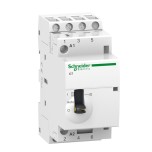 Schneider - Contacteur Acti9 à commande manu - J/N - 25A - 3NO - 230/240V 50Hz - Réf : A9C21833