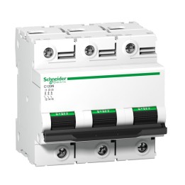 Schneider - Disjoncteur C120N 3P 125 A, courbe D, 10 kA - A9N18389