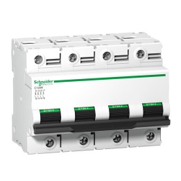 Schneider - Acti9 C120N - Disjoncteur C120N - 4P - 80A - courbe D -10 kA - Réf : A9N18391