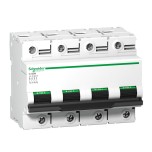 Schneider - Acti9 C120N - Disjoncteur C120N - 4P - 80A - courbe D -10 kA - Réf : A9N18391