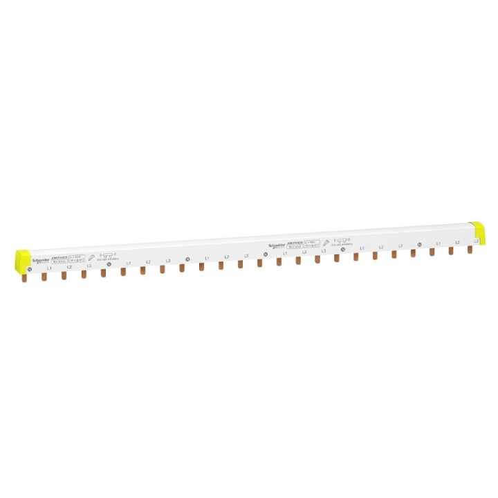 Schneider - Acti9 iC60 Peigne d'alimentation 4P 100A 24 modules - A9XPH424