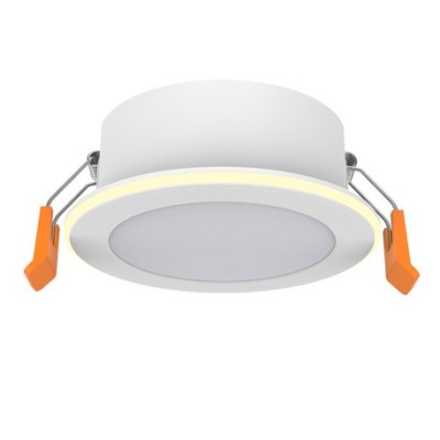 Krisane - 10 Spots LED CCT dont 3 GRATUITS - 6W - 3000-4000-6500K - avec bague lumineuse - Réf : KRI24080