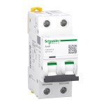 Schneider - Acti9 iC60N Disjoncteur 16A 2P courbe D 10kA 400V - A9F75216