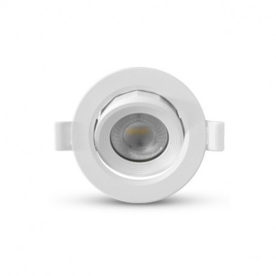 Krisane - 10 Spots LED Orientables dont 3 GRATUITS - 7W - 4000K Dimmable - faible profondeur - Réf : KRI24078