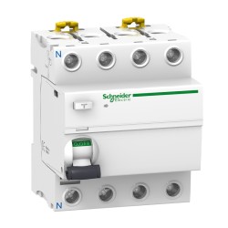 Schneider - Acti9 iID Interrupteur différentiel tétrapolaire 40A 300mA type AC 4M 400V - A9R14440