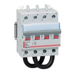 Legrand - Interrupteur-sectionneur à manette courant continu 800V pour photovoltaïque - 63A - 4 modules - Réf : 414226